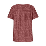 Women’s Summer Blouse | Printed, Relaxed Fit