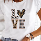 Women's Summer Graphic T-Shirt | Casual, Short Sleeve