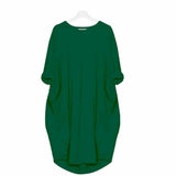 Women Summer Plus Size Dress | Tunic, Sleeves