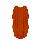 Women Summer Plus Size Dress | Tunic, Sleeves