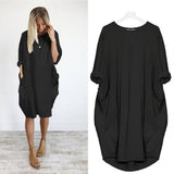 Women Summer Plus Size Dress | Tunic, Sleeves