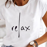 Women's Casual Summer T-Shirt | Graphic, Short Sleeve