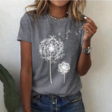 Women’s Summer Graphic T-Shirt | Printed, Short Sleeve