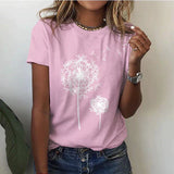 Women’s Summer Graphic T-Shirt | Printed, Short Sleeve