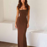 Women's Summer Maxi Dress | Bodycon, Spaghetti Strap