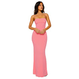 Women's Summer Maxi Dress | Bodycon, Spaghetti Strap
