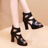 Women’s Summer Heels | Cut-Out, Platform