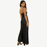 Women's Summer Slip Dress | Floral Embroidered, Maxi
