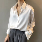 Elegant Loose Fit Women’s Blouse