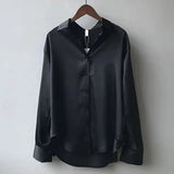 Elegant Loose Fit Women’s Blouse