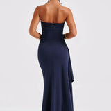 Women's Formal Evening Dress | Strapless, High Slit