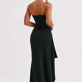 Women's Formal Evening Dress | Strapless, High Slit