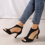 Women’s Summer Heels | Cut-Out, Open Toe