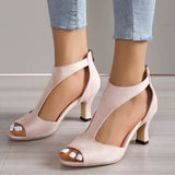 Women’s Summer Heels | Cut-Out, Open Toe