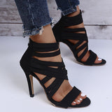 Women's Summer Heeled Sandals | Strappy, Open Toe