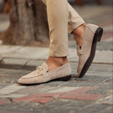 Men’s Summer Loafers | Suede, Slip-On Bit Detail