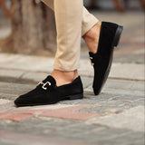 Men’s Summer Loafers | Suede, Slip-On Bit Detail