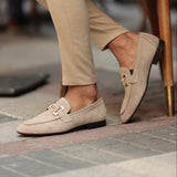 Men’s Summer Loafers | Suede, Slip-On Bit Detail