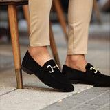 Men’s Summer Loafers | Suede, Slip-On Bit Detail