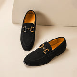 Men’s Summer Loafers | Suede, Slip-On Bit Detail