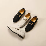 Men’s Summer Loafers | Suede, Slip-On Bit Detail