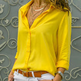Women’s Elegant Summer Shirt | Long Sleeve, Minimalist