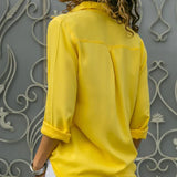 Women’s Elegant Summer Shirt | Long Sleeve, Minimalist