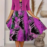 Women Summer Floral Dress | Midi, Elegant