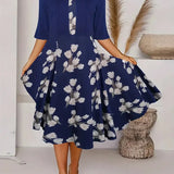 Women Summer Floral Dress | Midi, Elegant