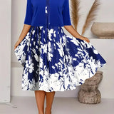 Women Summer Floral Dress | Midi, Elegant
