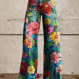 Women's Summer Jeans | High Waisted, Wide Leg