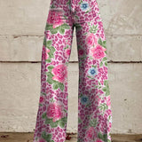 Women's Summer Jeans | High Waisted, Wide Leg