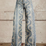 Women's Summer Jeans | High Waisted, Wide Leg