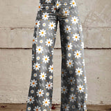 Women's Summer Jeans | High Waisted, Wide Leg