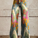 Women's Summer Jeans | High Waisted, Wide Leg