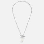 Eveline – Elegant Gold Necklace Featuring a Pearl Pendant
