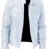Premium Men's Leather Biker Jacket | Durable, Chic, Timeless Design