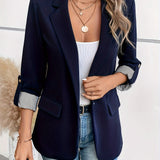 Rachelle - Elegant Versatile Blazer with Rolled Sleeves