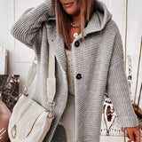 Chic Women's Cardigan Crafted from Luxurious Knit Fabric | Versatile & Stylish