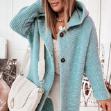 Chic Women's Cardigan Crafted from Luxurious Knit Fabric | Versatile & Stylish