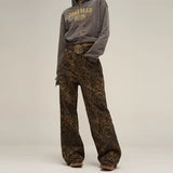 Women's Fall Pants | Leopard Print, Wide Leg