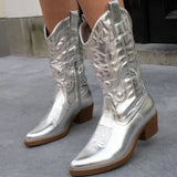 Women's Classic Cowboy-Inspired Boots | Stylish, Comfortable, Durable
