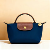 Élaine Mini Le Pliage Bag in Blue