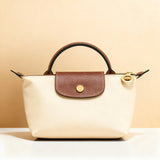 Élaine Mini Le Pliage Bag in Beige