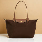 Longchamp | Large Dark Brown Le Pliage Tote