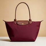 Longchamp | Burgundy Large Le Pliage Tote