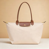 Longchamp | Spacious Le Pliage Tote in Beige