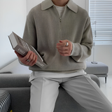 Premium Men's Cashmere Style Knit | Soft, Elegant, Versatile Style