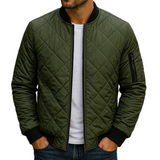 Varel | Cotton Jacket with Diamond Pattern