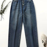 Women's Summer Jeans | Cropped, Button Fly